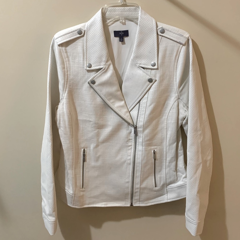 White NYDJ jacket